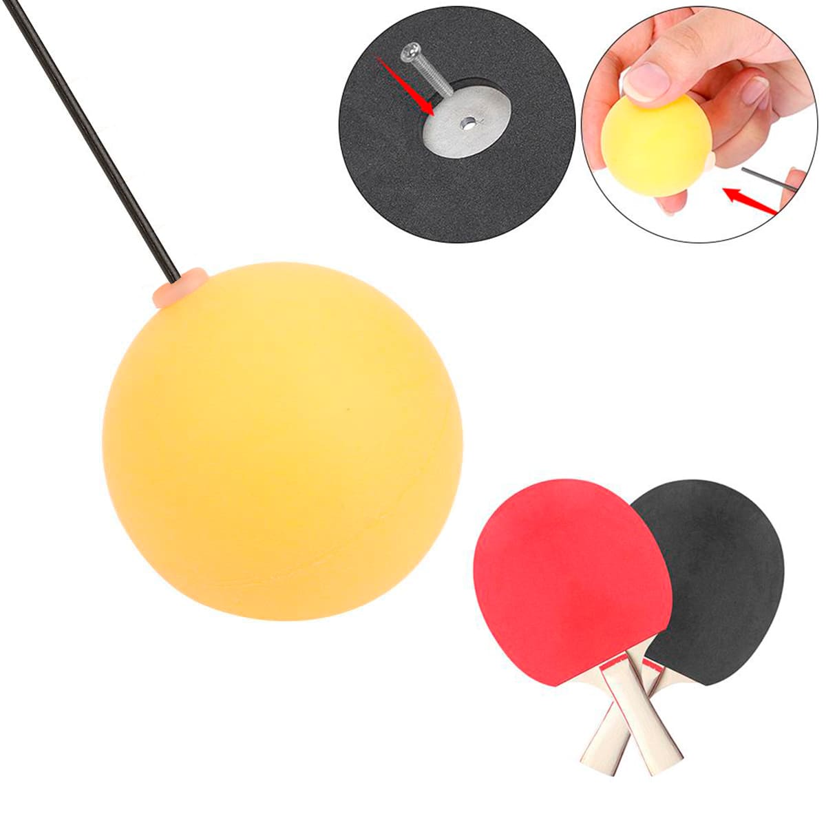 Miniatura 3 de Entrenador de Ping Pong Paletas 429-15